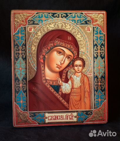 Венчальная пара. Казанская Богоматерь и Вседержите Венчальная пара. Казанская Богоматерь и Вседержите