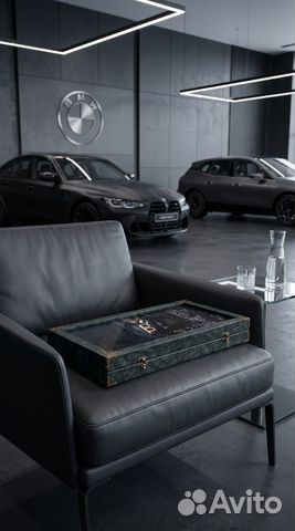Премиальные нарды под стеклом «BMW» Премиальные нарды под стеклом «BMW»