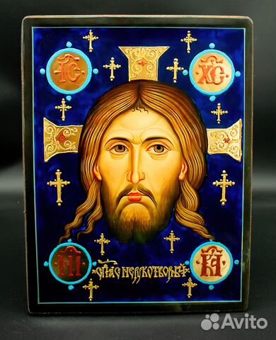 Икона "Нерукотворный образ Спасителя нашего Иисуса Икона "Нерукотворный образ Спасителя нашего Иисуса