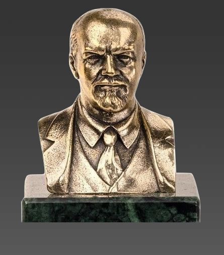 Бронзовый бюст "В.И. Ленин" Бронзовый бюст "В.И. Ленин"