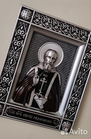 Икона Сергий Радонежский Икона Сергий Радонежский