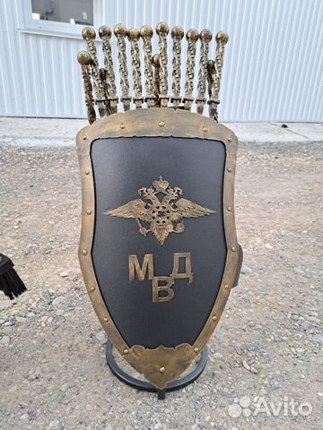 Щит подставка для шампуров «мвд» «росгвардия» Щит подставка для шампуров «мвд» «росгвардия»
