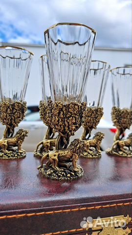 Рюмка лафитники «Лев» Рюмка лафитники «Лев»