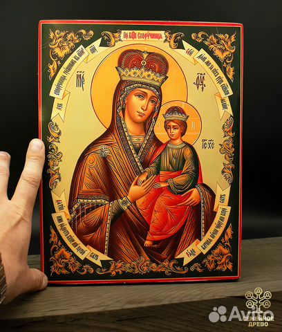 Икона Богоматери "Споручница грешных" Икона Богоматери "Споручница грешных"