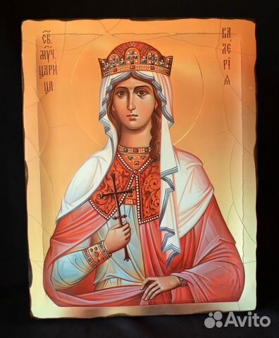 Деревянная икона "Святая Мученица Валерия" Деревянная икона "Святая Мученица Валерия"