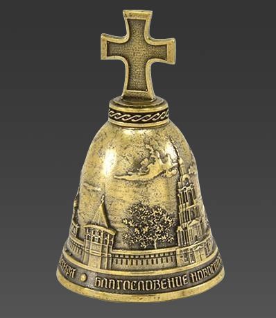 Бронзовый колокол "Новоспасский Ставропигиальный мужской монастырь"
