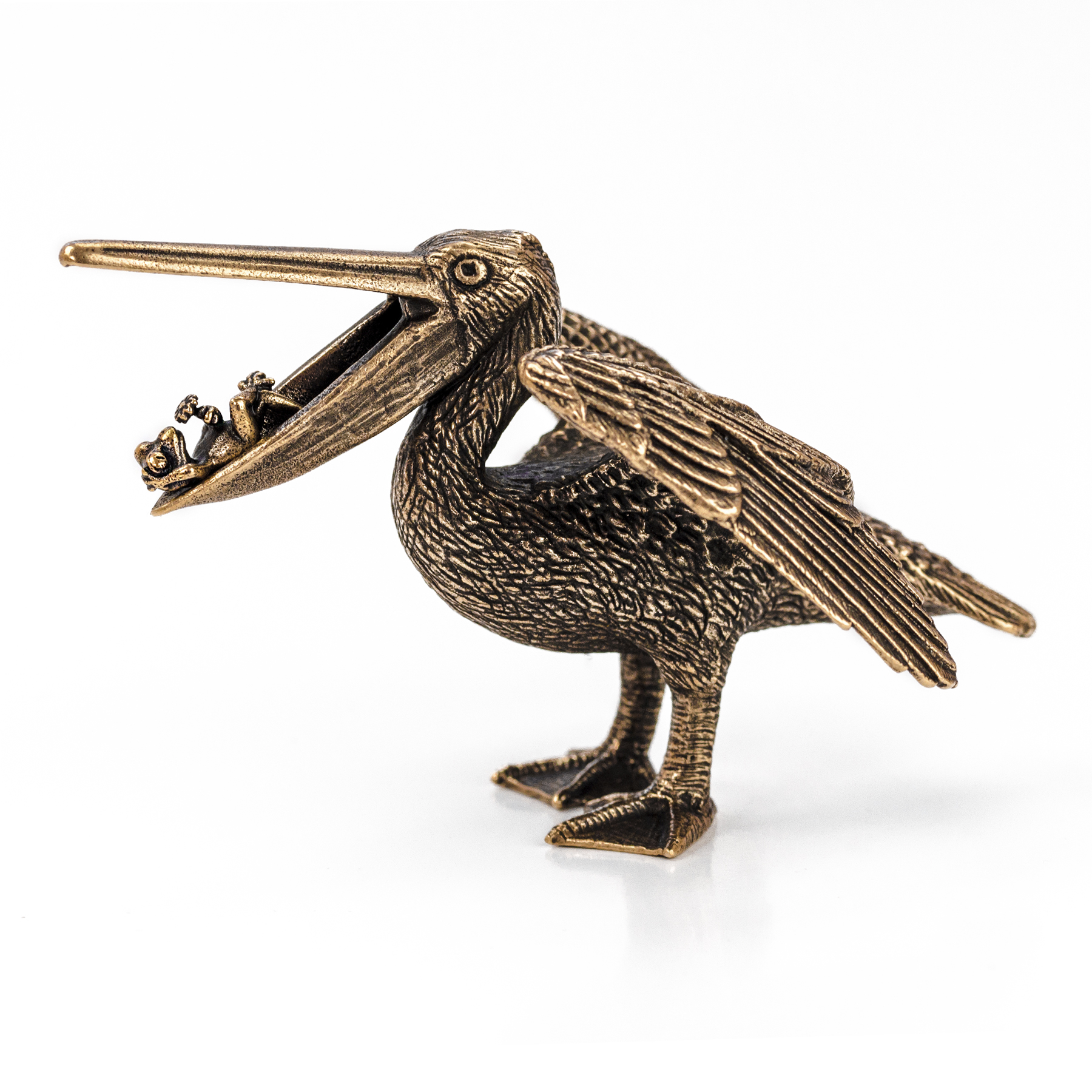 статуэтка пеликан. скульптура пеликан ифз. фигурка пеликан e234622. статуэтка пеликан. пеликан лфз.