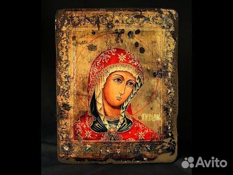 Икона Божией матери "Огневидная" Икона Божией матери "Огневидная"