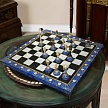 Элитные шахматы из лазурита