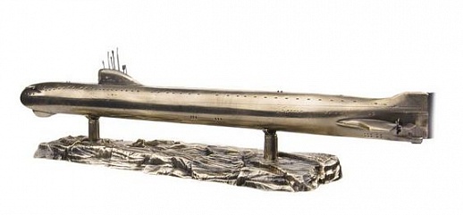 Бронзовая подводная лодка К-3 1:350