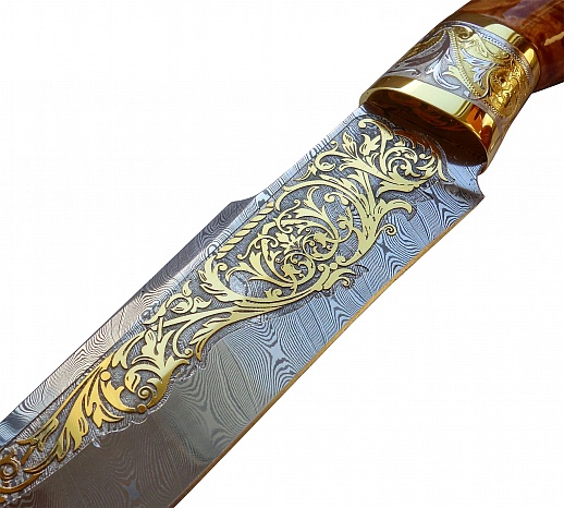 Íîæ "Êàáàí" ¹8 /äàìàñê/. Çëàòîóñò êóïèòü ñ äîñòàâêîé Íîæ "Êàáàí" ¹8 /äàìàñê/. Çëàòîóñò