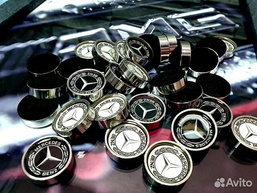 Комплект стальных фишек для нард «Mercedes» Комплект стальных фишек для нард «Mercedes»