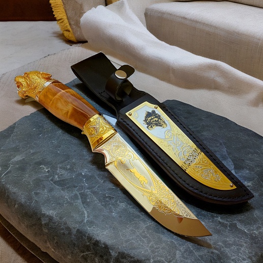 Íîæ "Ïàíòåðà" ¹5. Çëàòîóñò êóïèòü ñ äîñòàâêîé Íîæ "Ïàíòåðà" ¹5. Çëàòîóñò