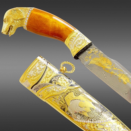 Íîæ "Ñîáàêà" ¹3. Çëàòîóñò êóïèòü ñ äîñòàâêîé Íîæ "Ñîáàêà" ¹3. Çëàòîóñò