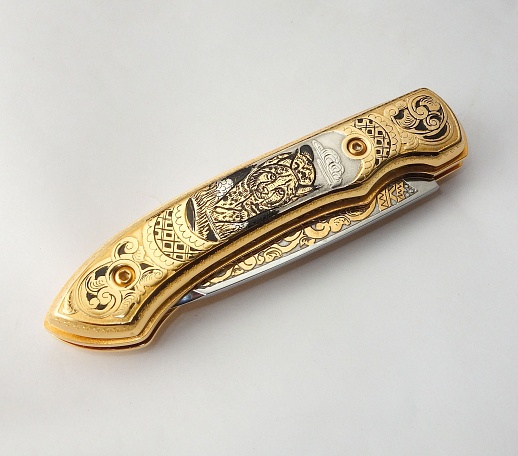 Íîæ ñêëàäíîé "Ðûñü" ¹ 2. Çëàòîóñò êóïèòü ñ äîñòàâêîé Íîæ ñêëàäíîé "Ðûñü" ¹ 2. Çëàòîóñò