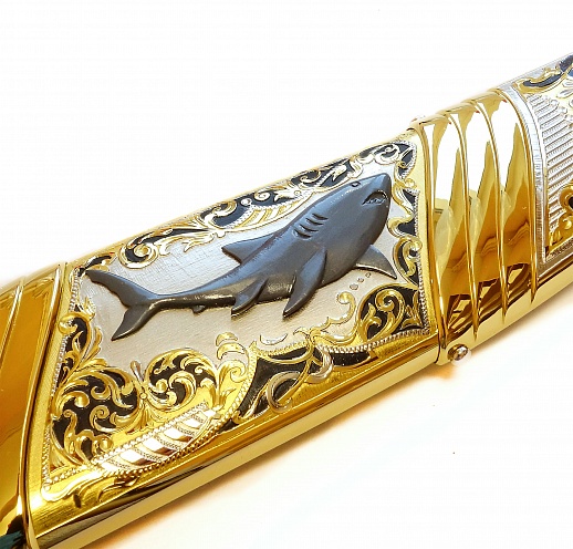 Íîæ "Àêóëà". Çëàòîóñò êóïèòü ñ äîñòàâêîé Íîæ "Àêóëà". Çëàòîóñò