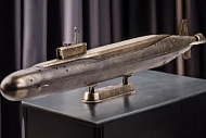 Бронзовая подводная лодка проекта 955 "Борей"(1:350)
