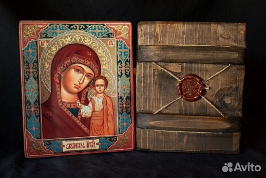 Венчальная пара. Казанская Богоматерь и Вседержите Венчальная пара. Казанская Богоматерь и Вседержите