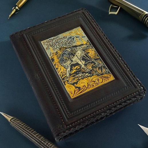 Åæåäíåâíèê èç íàòóðàëüíîé êîæè "Âîëê" êóïèòü ñ äîñòàâêîé Åæåäíåâíèê èç íàòóðàëüíîé êîæè "Âîëê"