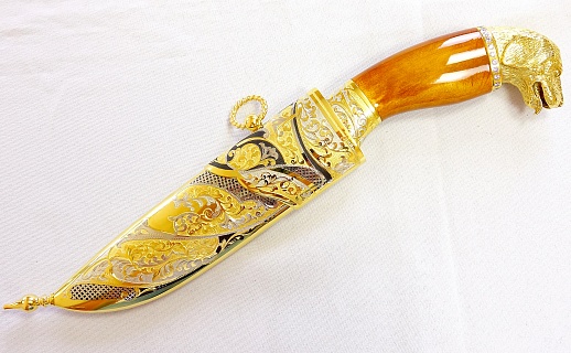 Íîæ "Ñîáàêà" ¹3. Çëàòîóñò êóïèòü ñ äîñòàâêîé Íîæ "Ñîáàêà" ¹3. Çëàòîóñò