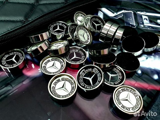 Комплект стальных фишек для нард «Mercedes» Комплект стальных фишек для нард «Mercedes»