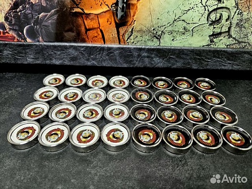 Премиальные нарды под стеклом «День Победы» Премиальные нарды под стеклом «День Победы»