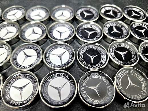 Стальные фишки для нард «Mercedes» Стальные фишки для нард «Mercedes»