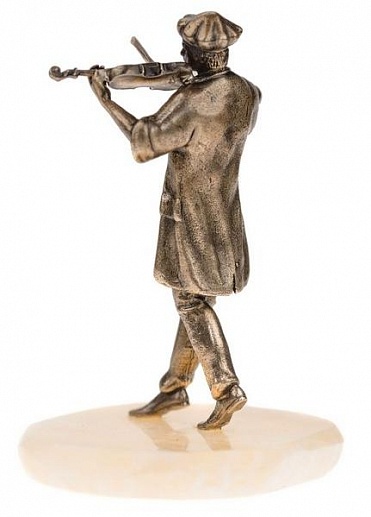Бронзовая статуэтка "Скрипач"