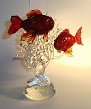 Декоративная скульптура "Тропические рыбы"