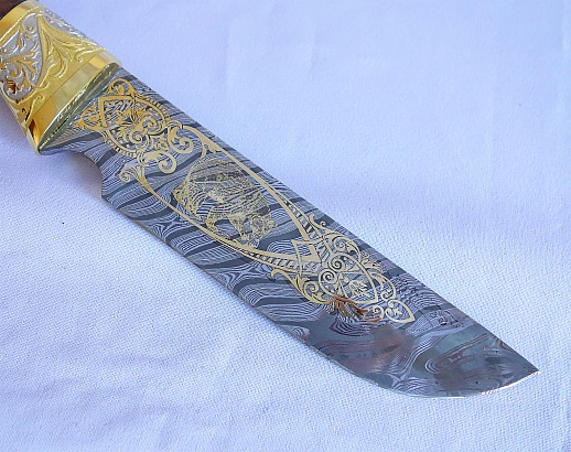 Íîæ "Ìåäâåäü" ¹5 /äàìàñê/. Çëàòîóñò êóïèòü ñ äîñòàâêîé Íîæ "Ìåäâåäü" ¹5 /äàìàñê/. Çëàòîóñò