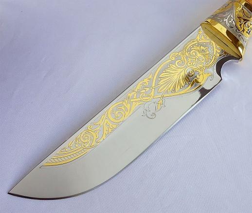 Íîæ "Ïàíòåðà" ¹5. Çëàòîóñò êóïèòü ñ äîñòàâêîé Íîæ "Ïàíòåðà" ¹5. Çëàòîóñò