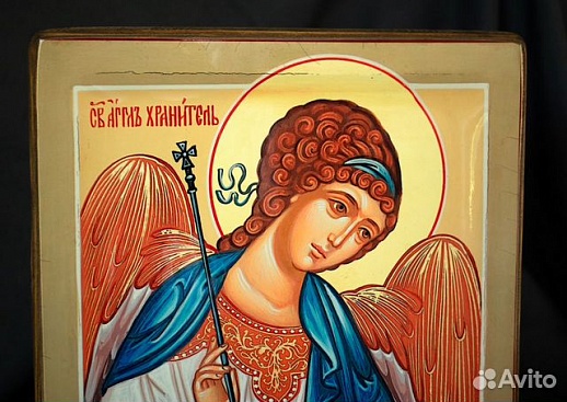 Икона с ковчегом "Ангел Хранитель" Икона с ковчегом "Ангел Хранитель"