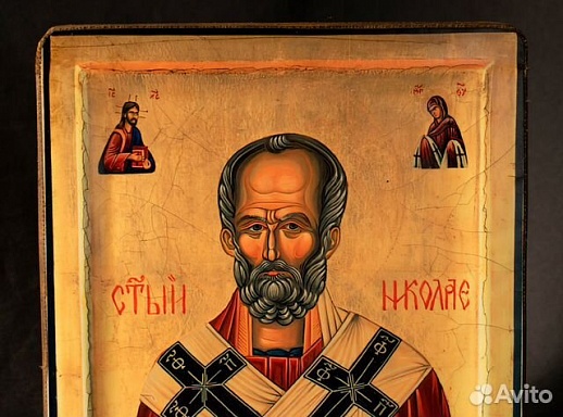 Икона с ковчегом " Святитель Николай" Икона с ковчегом " Святитель Николай"