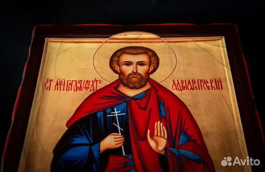 Икона " Святой Феодот (Богдан) Адрианопольский" Икона " Святой Феодот (Богдан) Адрианопольский"