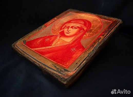 Икона Божией матери "Огневидная" Икона Божией матери "Огневидная"