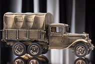 Бронзовый советский армейский грузовик ГАЗ-АА(1:35)