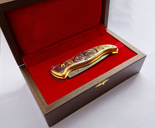 Íîæ ñêëàäíîé äàìàññêèé "Ãëóõàðü" êóïèòü ñ äîñòàâêîé Íîæ ñêëàäíîé äàìàññêèé "Ãëóõàðü"