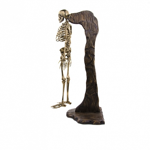 Бронзовая статуэтка "Скелет"