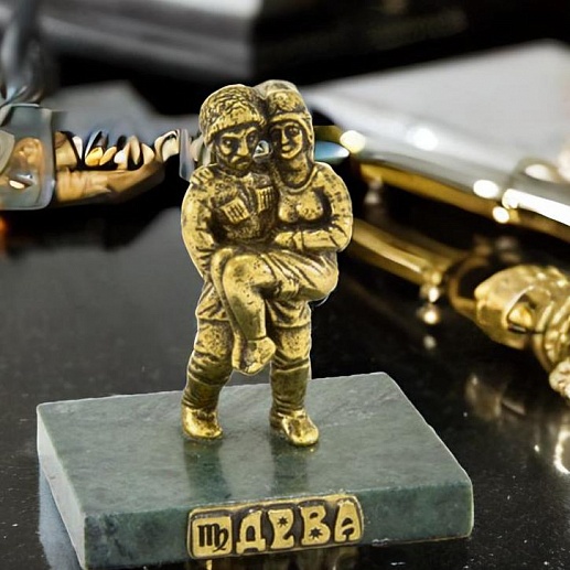 Бронзовая статуэтка «Знак зодиака Дева» Бронзовая статуэтка «Знак зодиака Дева»