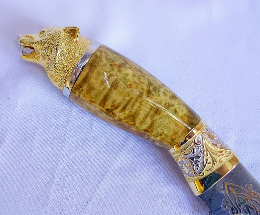 Íîæ "Îäèíîêèé âîëê" ¹6. Äàìàñê êóïèòü ñ äîñòàâêîé Íîæ "Îäèíîêèé âîëê" ¹6. Äàìàñê