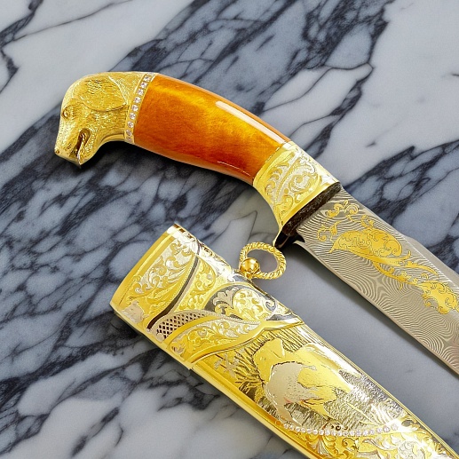 Íîæ "Ñîáàêà" ¹3. Çëàòîóñò êóïèòü ñ äîñòàâêîé Íîæ "Ñîáàêà" ¹3. Çëàòîóñò