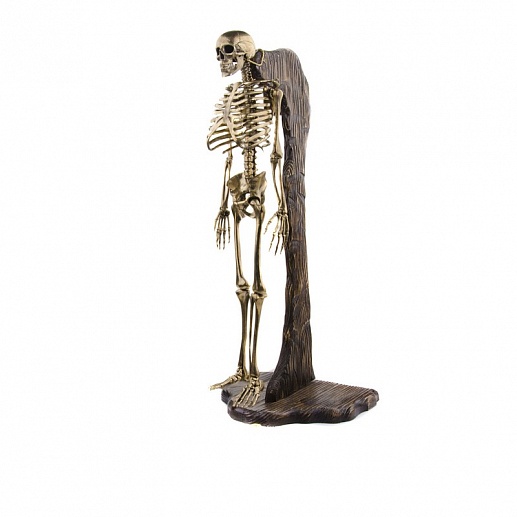 Бронзовая статуэтка "Скелет"