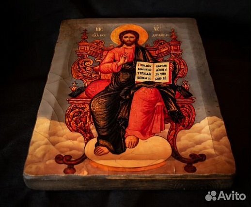 Икона "Христос Вседежитель на Престоле" Икона "Христос Вседежитель на Престоле"