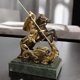 Бронзовая статуэтка «Георгий Победоносец»